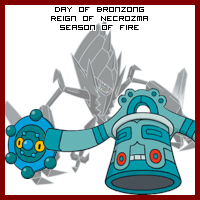 The Day of Bronzong in the Reign of Necrozma, Season of Fire